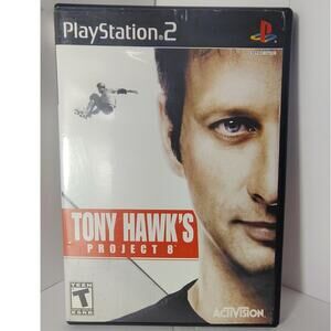 Sony Playstation 2 Tony Hawk Project 8     Skateboarding     Video Game     PS2